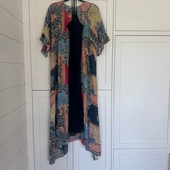 Cordelia Easy Midi Caftan Dress - Picture 3 of 4